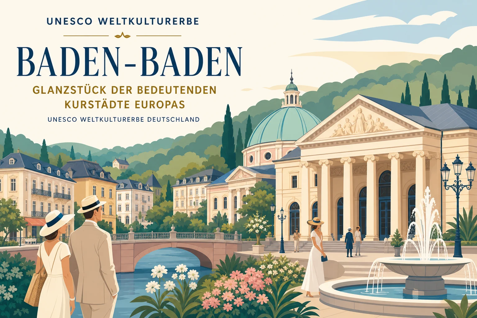 UNESCO Weltkulturerbe Baden-Baden – Glanzstück der bedeutenden Kurstädte Europas