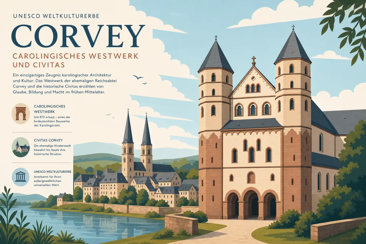 UNESCO Weltkulturerbe Corvey – Carolingisches Westwerk und Civitas
