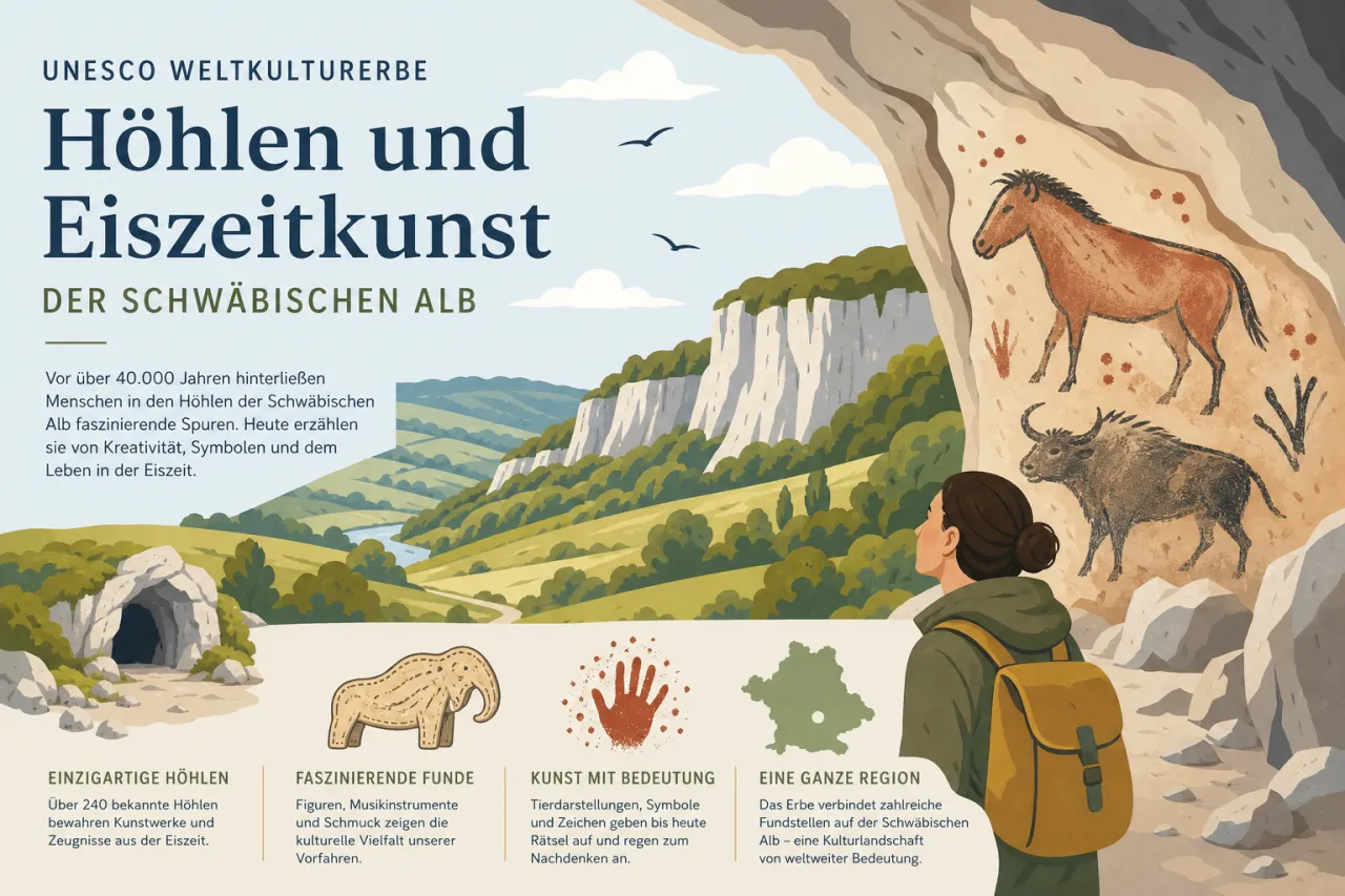 UNESCO Weltkulturerbe Höhlen und Eiszeitkunst der Schwäbischen Alb