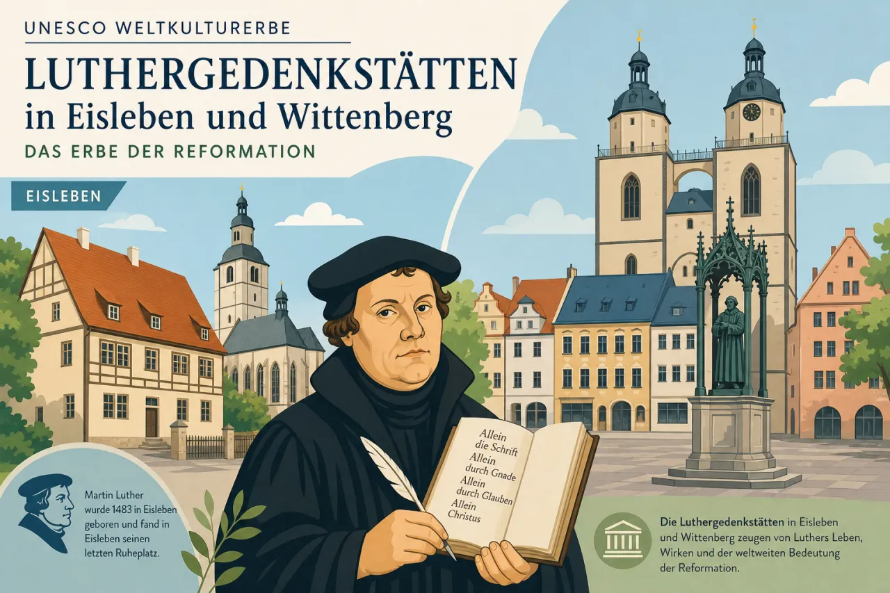 UNESCO-Weltkulturerbe: Luthergedenkstätten in Eisleben und Wittenberg