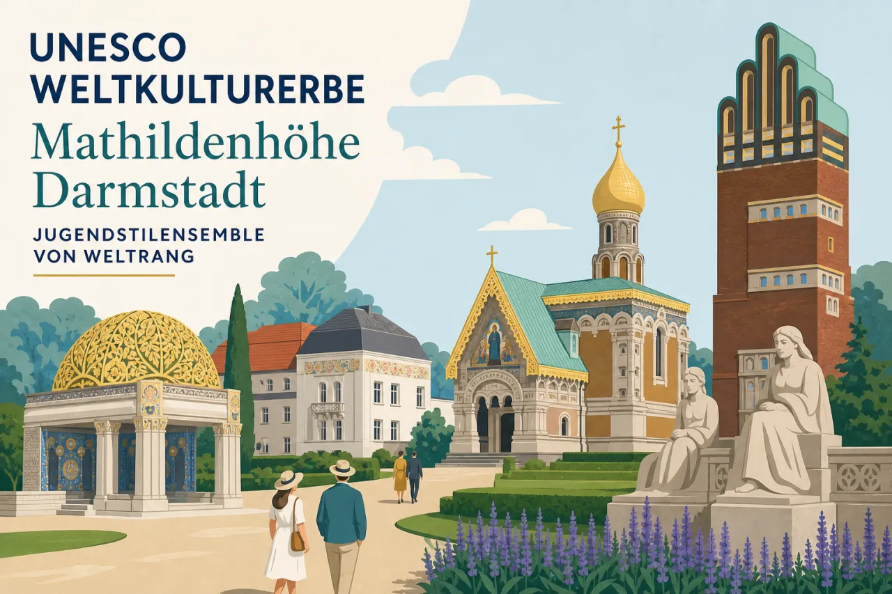UNESCO-Weltkulturerbe Mathildenhöhe Darmstadt – Jugendstilensemble von Weltrang