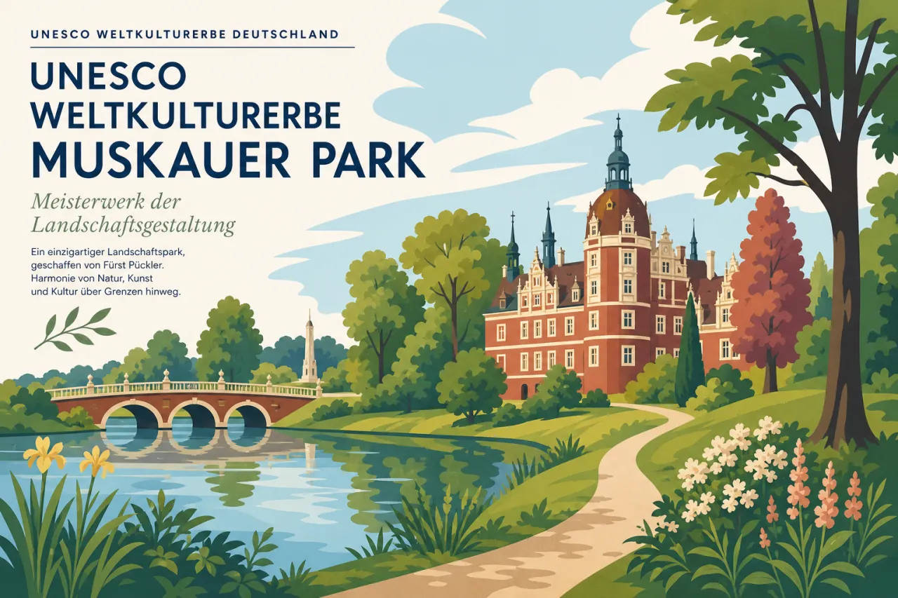 UNESCO Weltkulturerbe Muskauer Park – Meisterwerk der Landschaftsgestaltung