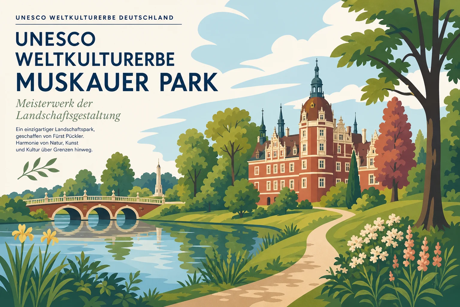 UNESCO Weltkulturerbe Muskauer Park – Meisterwerk der Landschaftsgestaltung