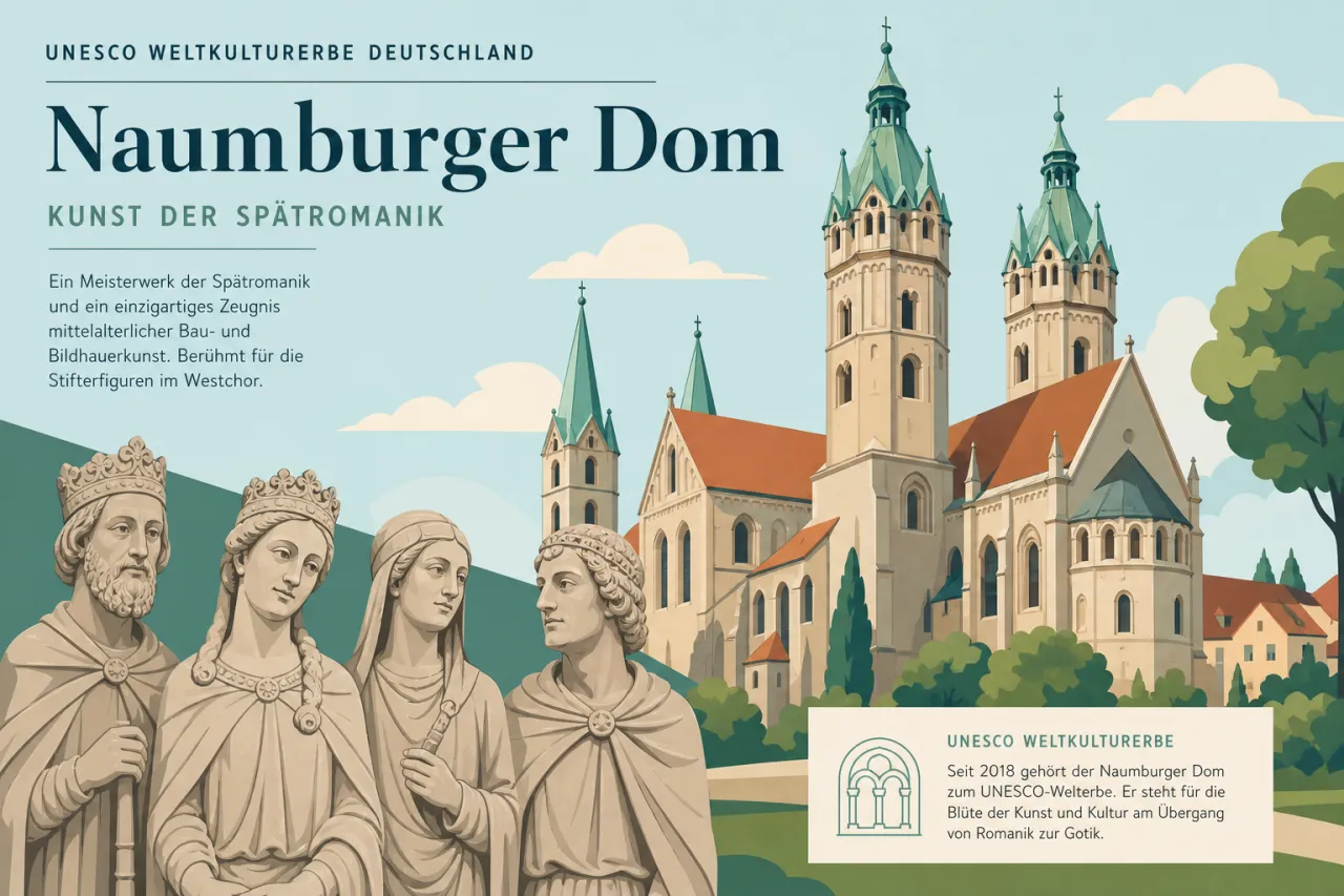UNESCO Weltkulturerbe Naumburger Dom – Kunst der Spätromanik