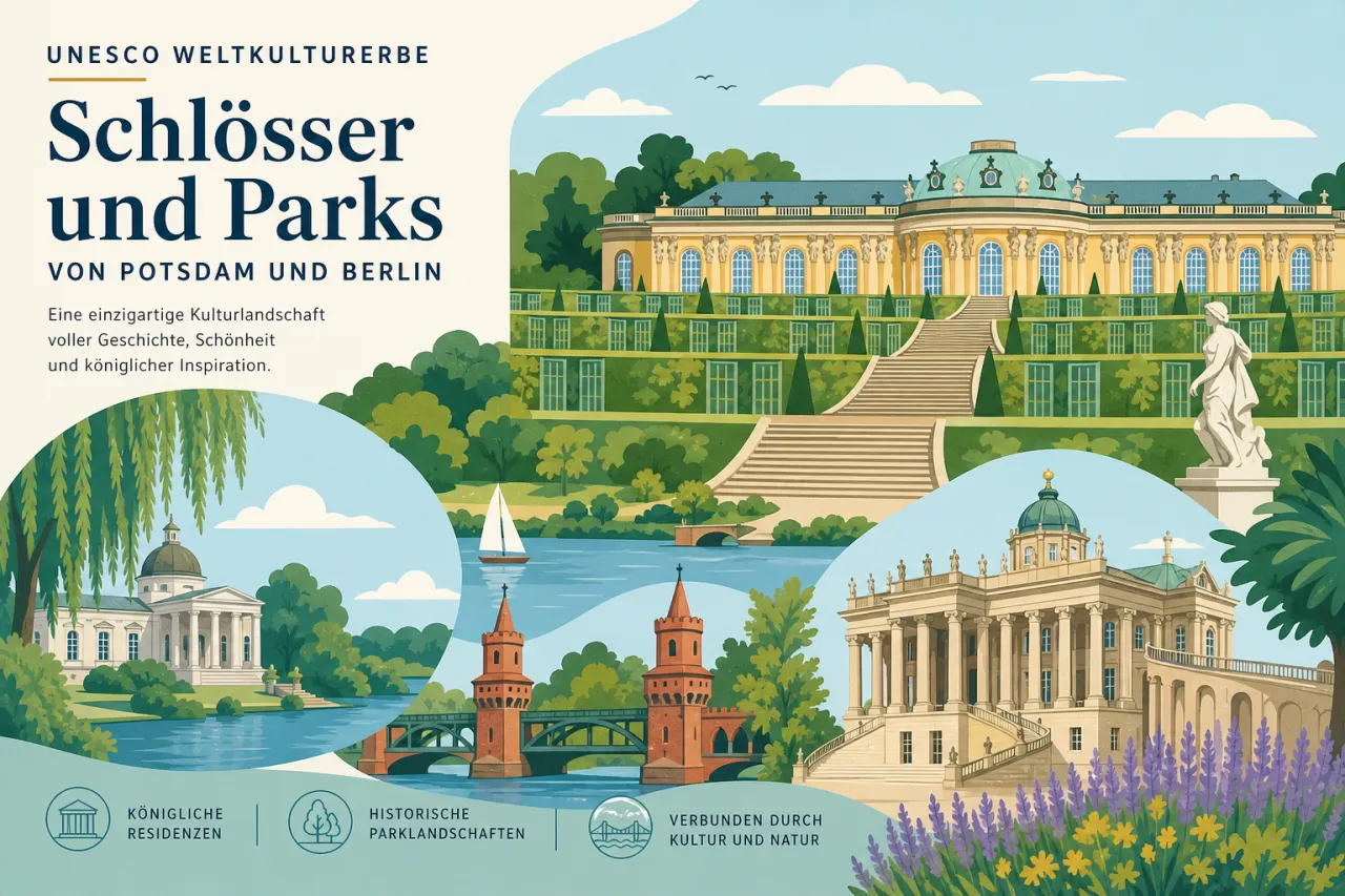 UNESCO Weltkulturerbe Schlösser und Parks von Potsdam und Berlin
