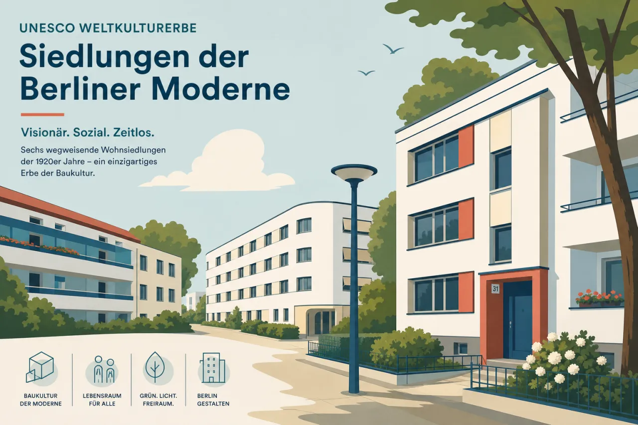 UNESCO Weltkulturerbe Siedlungen der Berliner Moderne