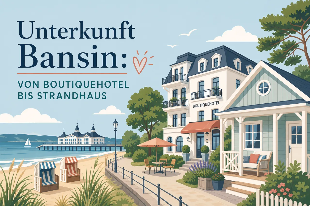 Unterkunft Bansin: Von Boutiquehotel bis Strandhaus
