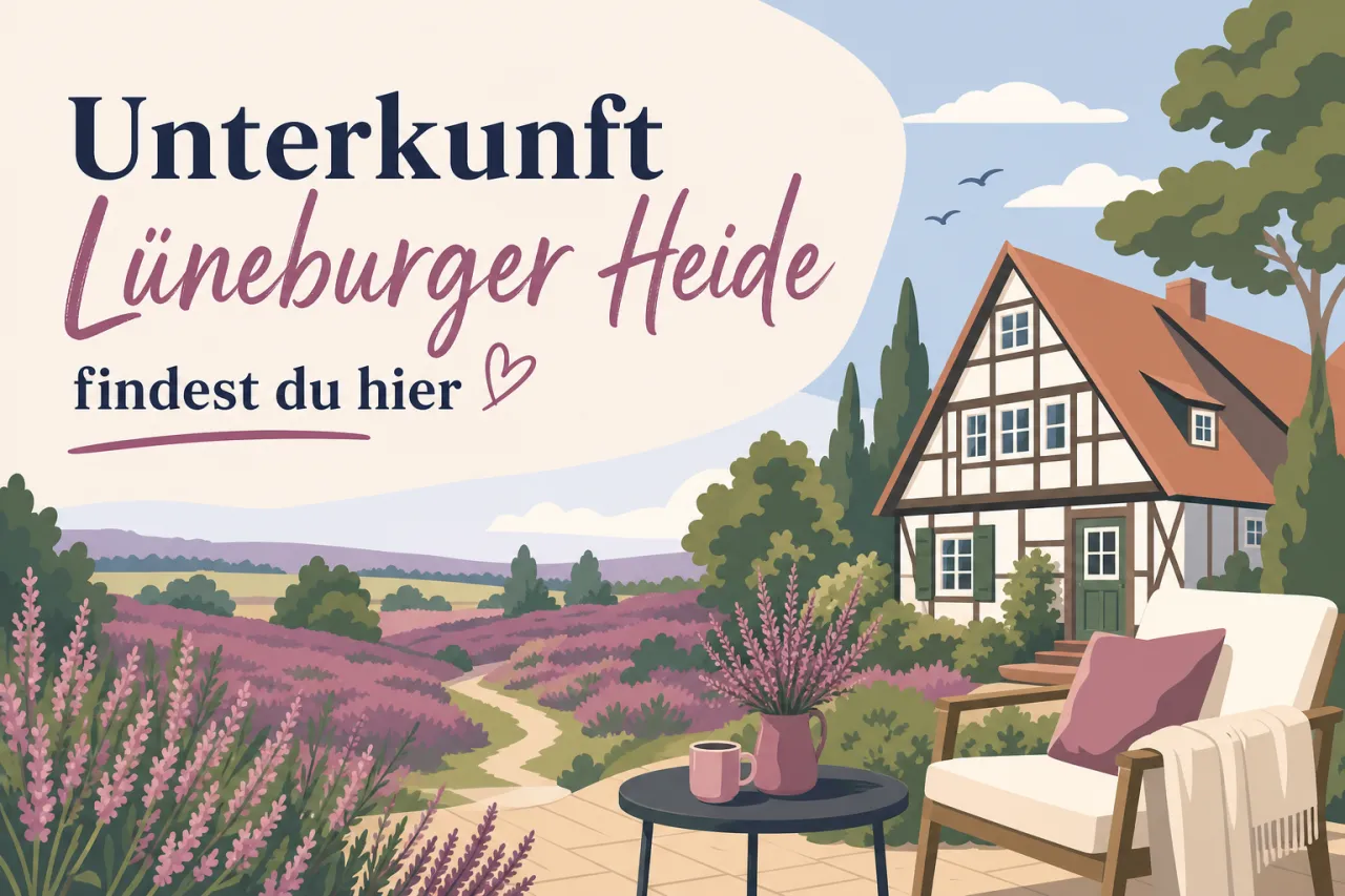 Unterkunft in der Lüneburger Heide findest du hier