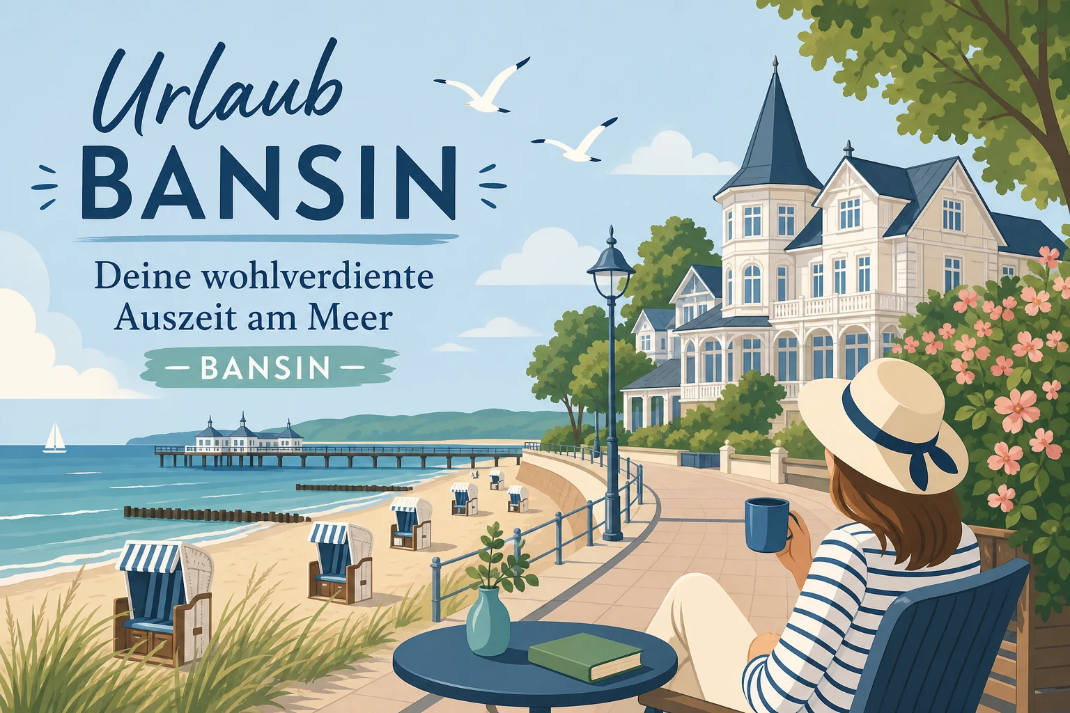 Urlaub in Bansin: Strand, Seebrücke und Bäderarchitektur auf Usedom