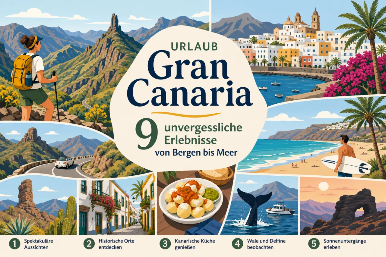 Urlaub Gran Canaria: 9 unvergessliche Erlebnisse von Bergen bis Meer