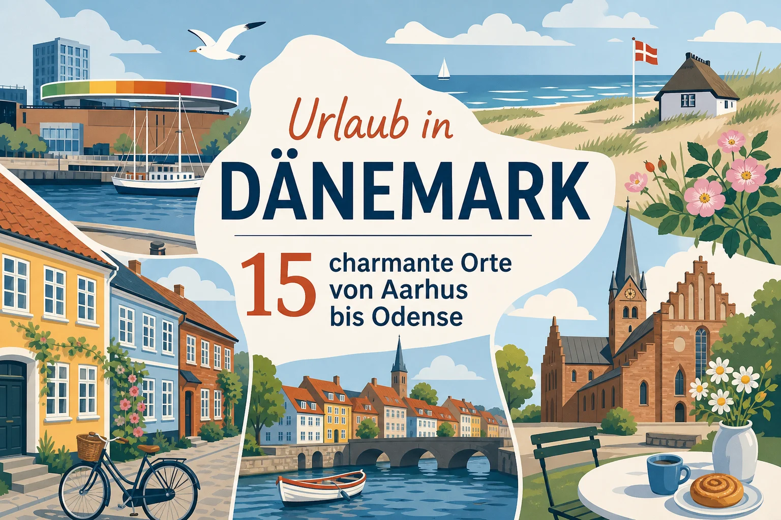Urlaub in Dänemark: 15 charmante Orte von Aarhus bis Odense