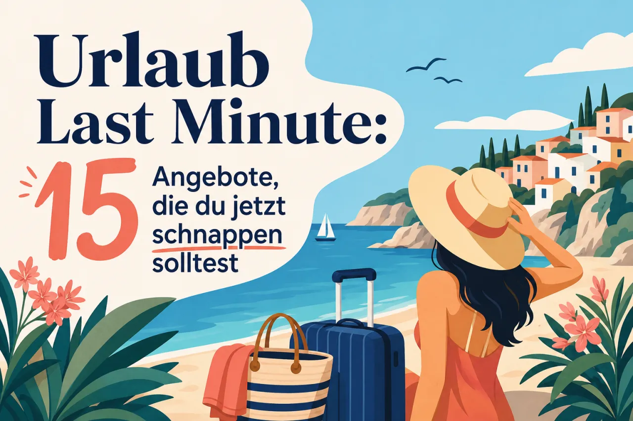Urlaub Last Minute: 15 Angebote, die du jetzt schnappen solltest