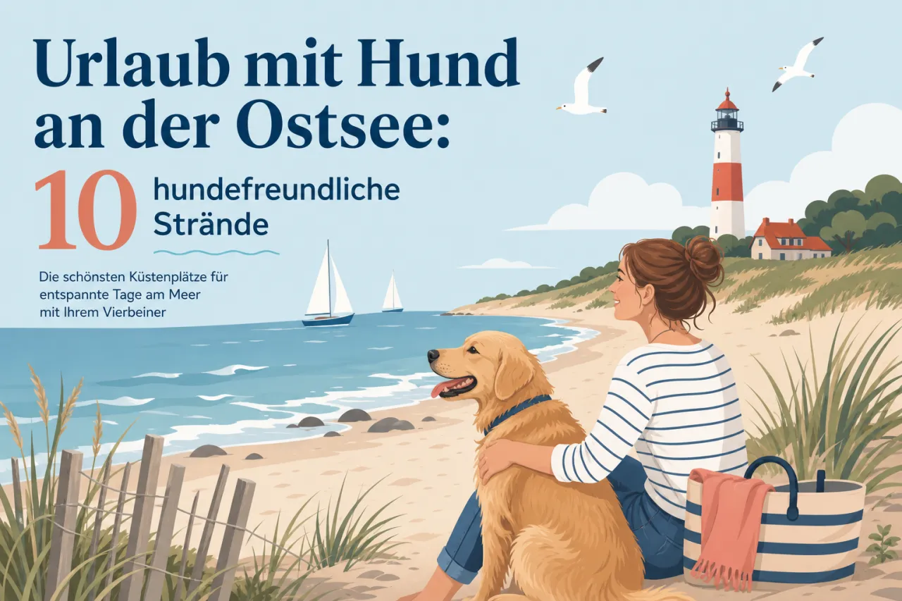 Urlaub mit Hund an der Ostsee: 10 hundefreundliche Strände