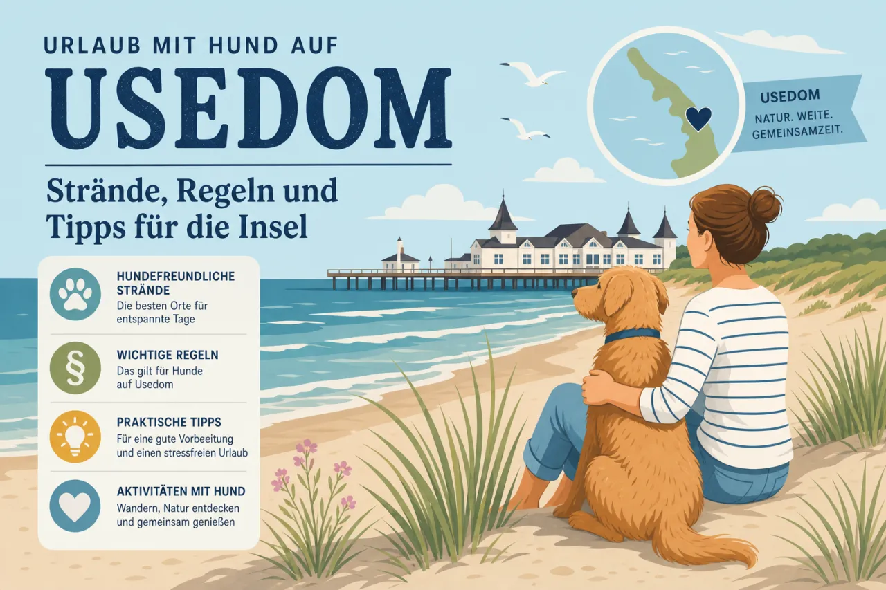 Urlaub mit Hund auf Usedom – Inselglück für Schnüffelnasen