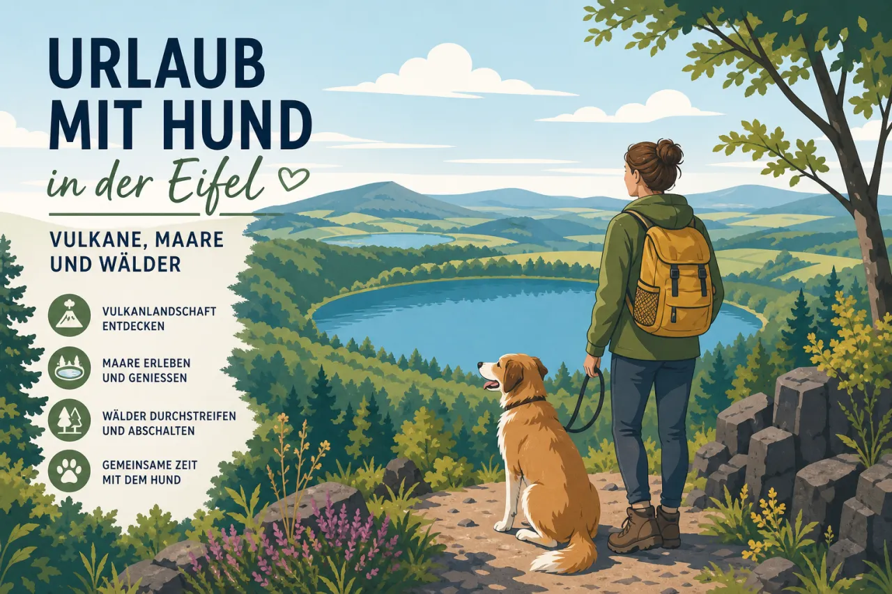 Urlaub mit Hund in der Eifel – Vulkane, Maare und Wälder