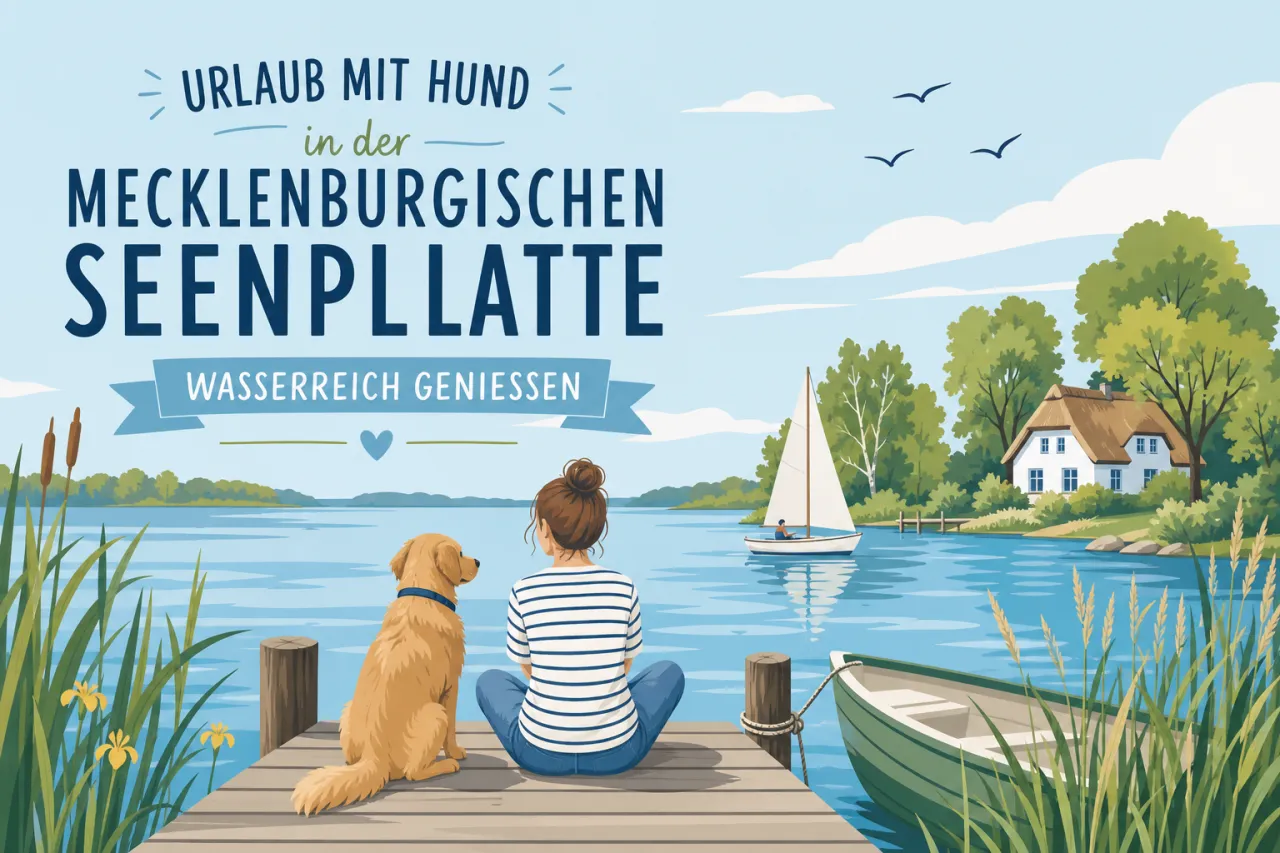 Urlaub mit Hund in der Mecklenburgischen Seenplatte – Wasserreich genießen