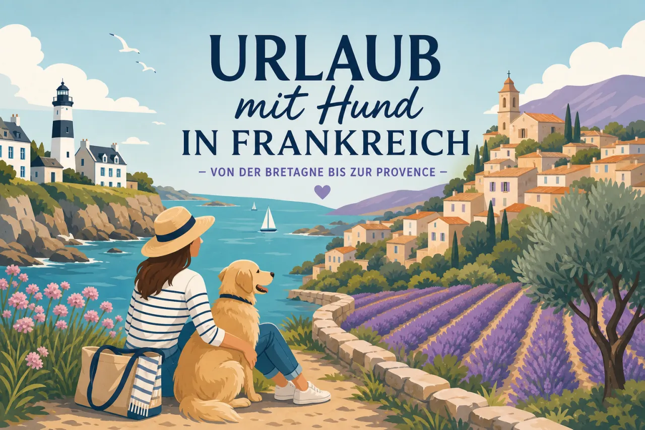 Urlaub mit Hund in Frankreich – von der Bretagne bis zur Provence