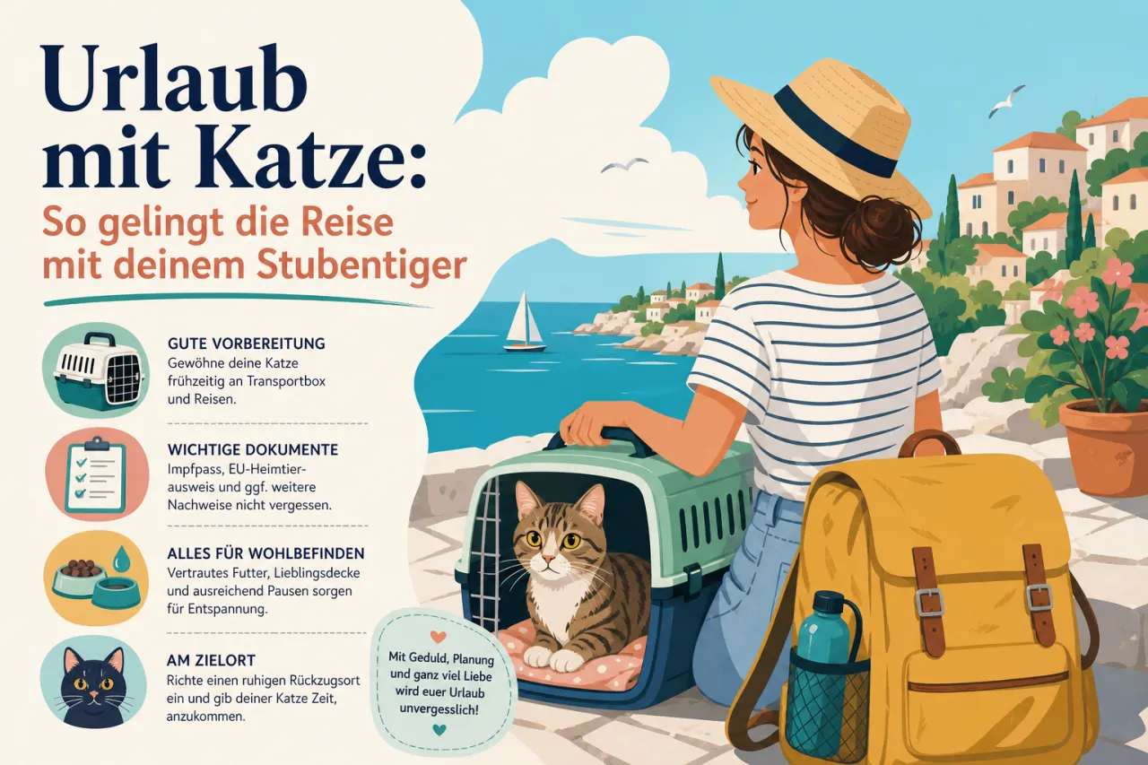 Urlaub mit Katze: So gelingt die Reise mit deinem Stubentiger