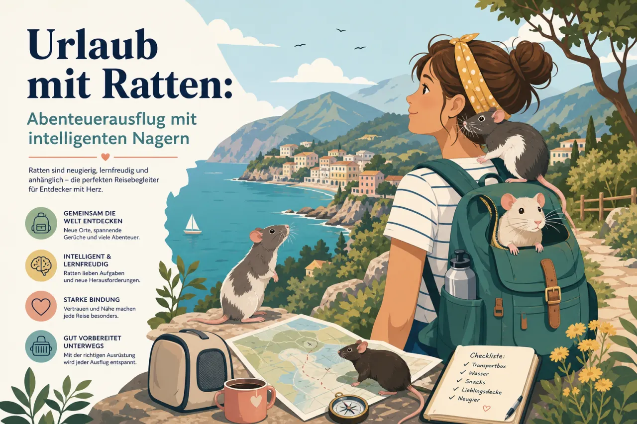 Urlaub mit Ratten: Abenteuerausflug mit intelligenten Nagern