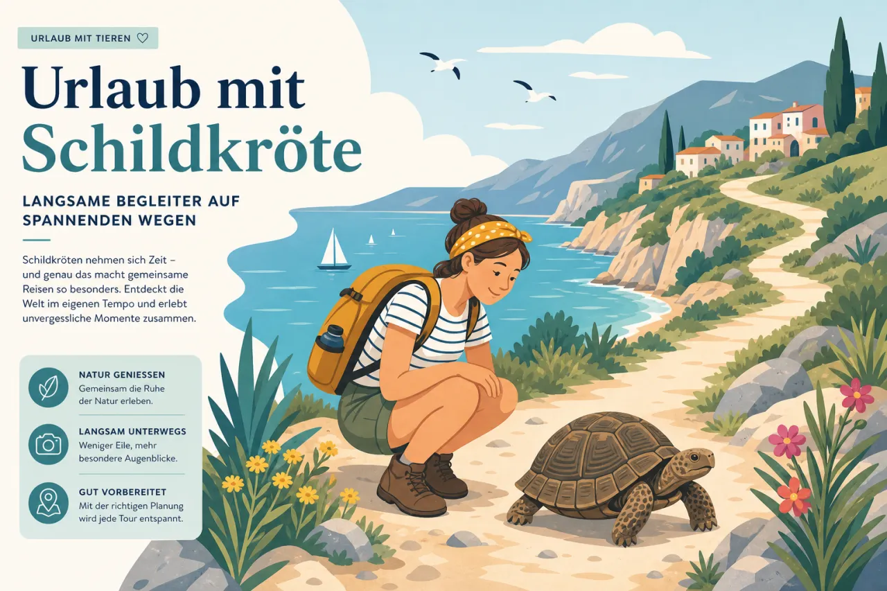 Urlaub mit Schildkröte: Langsame Begleiter auf spannenden Wegen