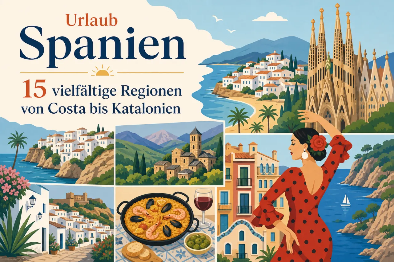 Urlaub Spanien: 15 vielfältige Regionen von Costa bis Katalonien