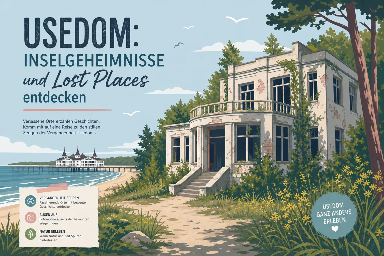 Usedom: Inselgeheimnisse und Lost Places entdecken