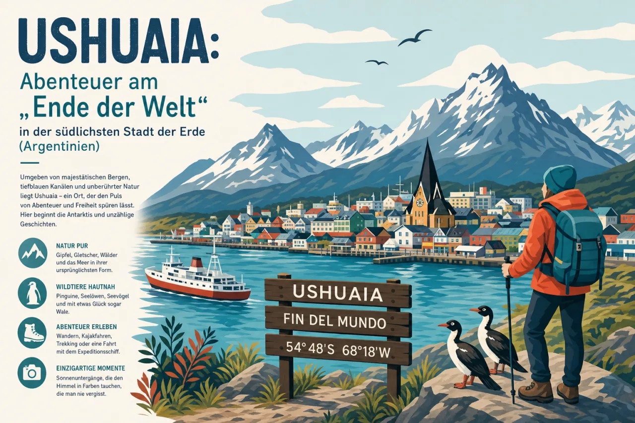 Ushuaia: Abenteuer am Ende der Welt in der südlichsten Stadt der Erde