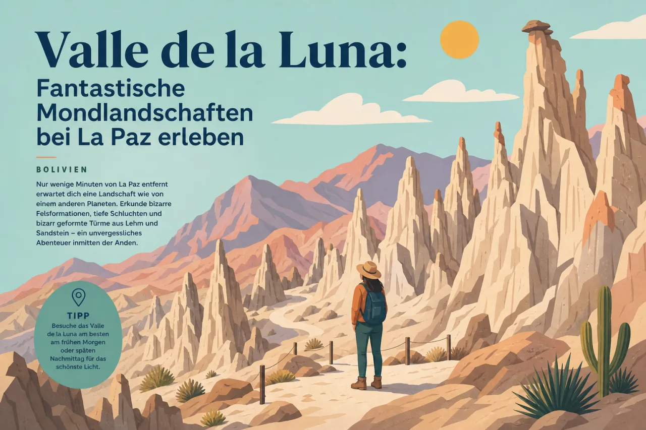 Valle de la Luna: Fantastische Mondlandschaften bei La Paz erleben