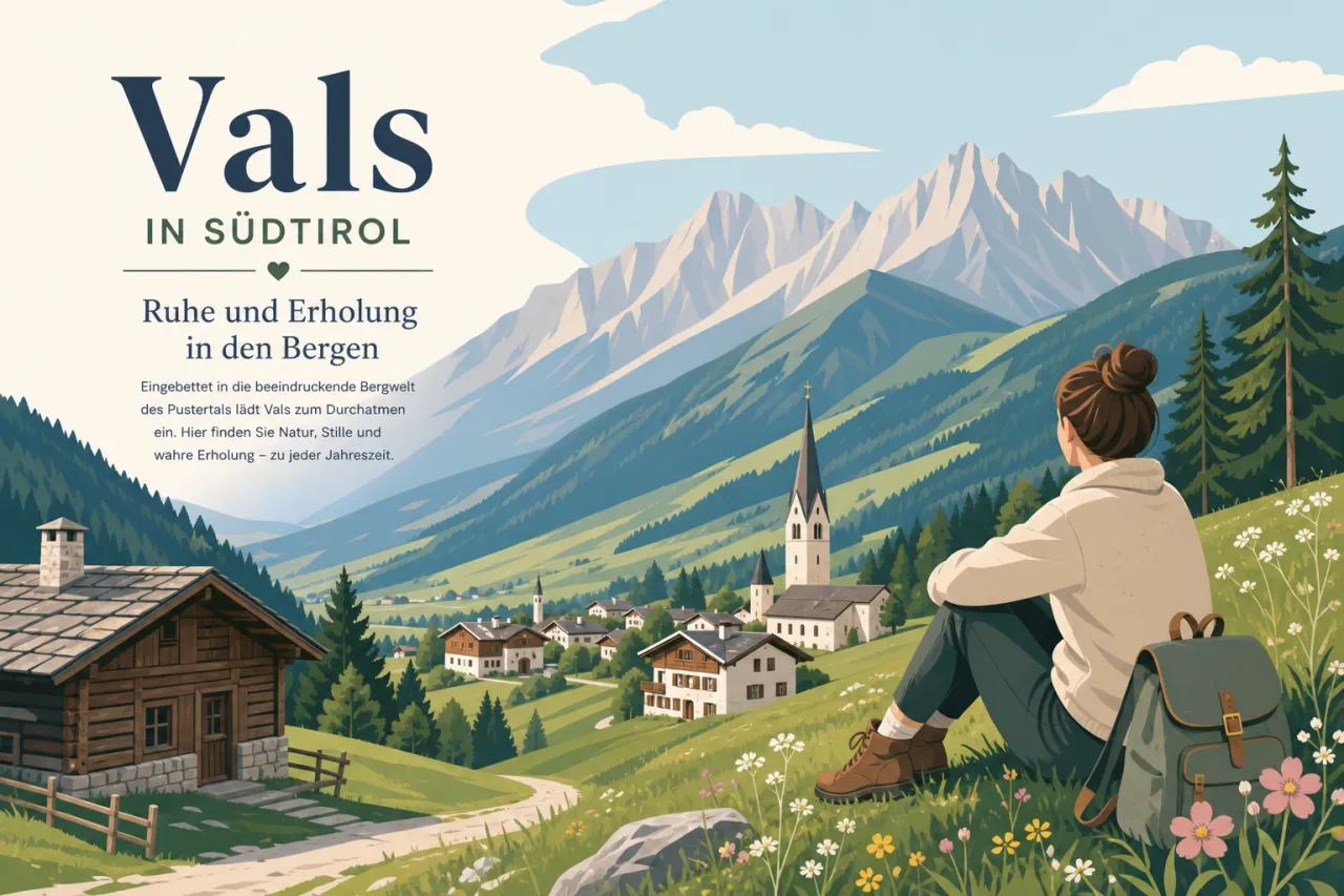 Vals in Südtirol – Ruhe und Erholung in den Bergen