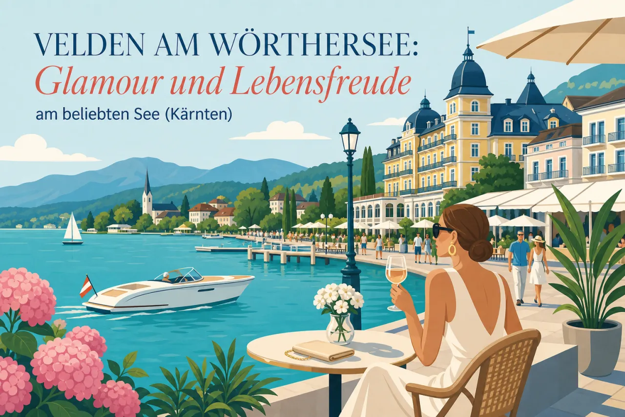 Velden am Wörthersee: Glamour und Lebensfreude am beliebten See
