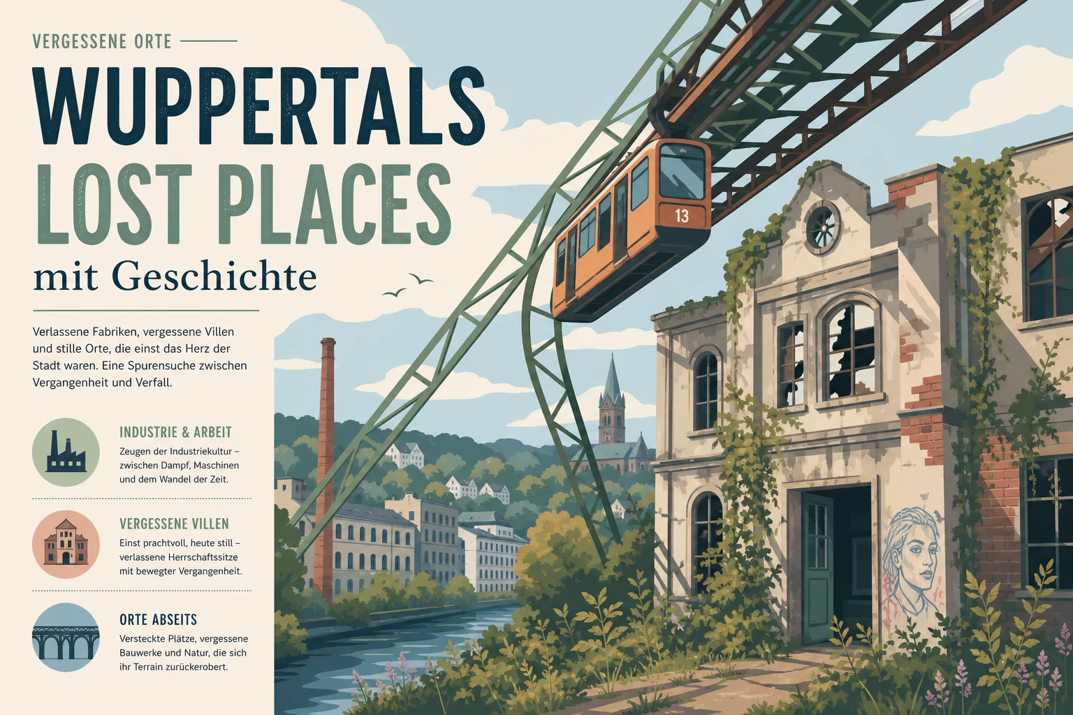 Vergessene Orte Wuppertals: Lost Places mit Geschichte