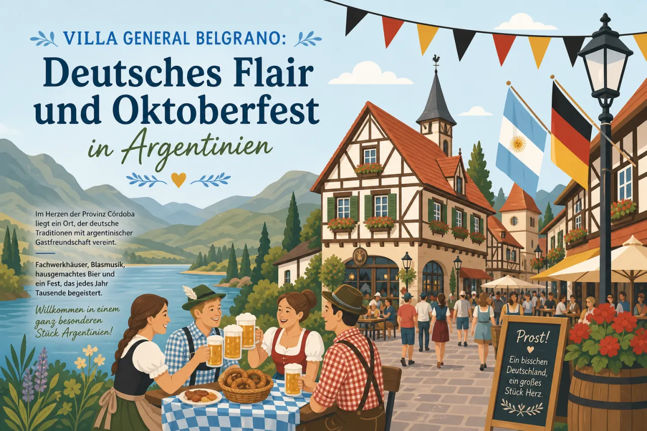 Villa General Belgrano: Deutsches Flair und Oktoberfest in Argentinien