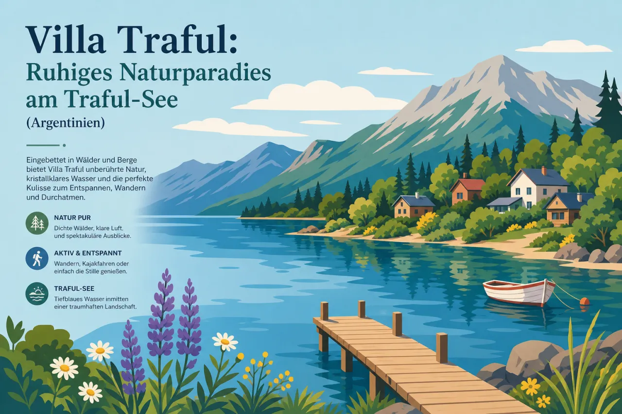 Villa Traful: Ruhiges Naturparadies am Traful-See