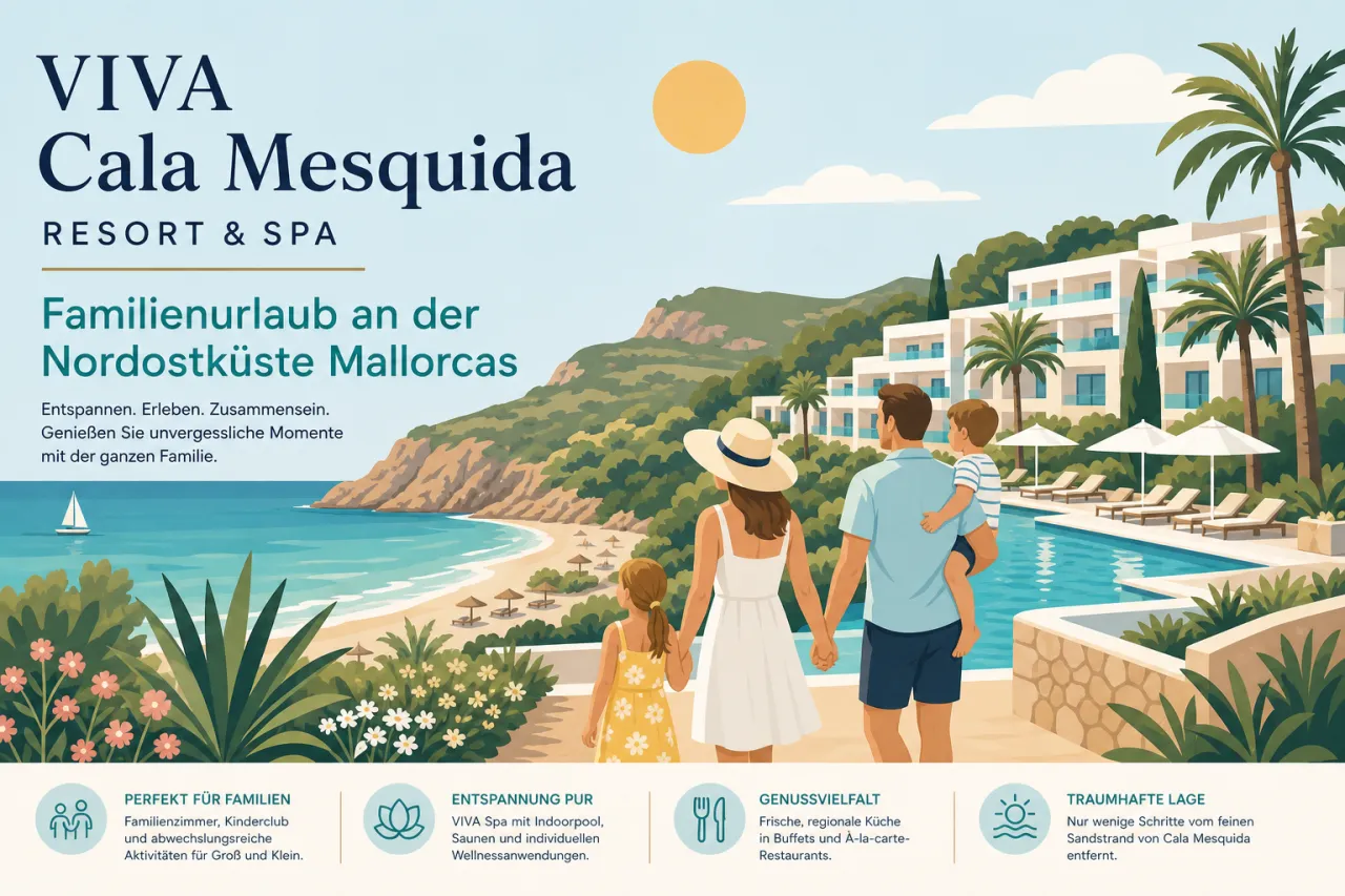 VIVA Cala Mesquida Resort & Spa: Familienurlaub an der Nordostküste Mallorcas