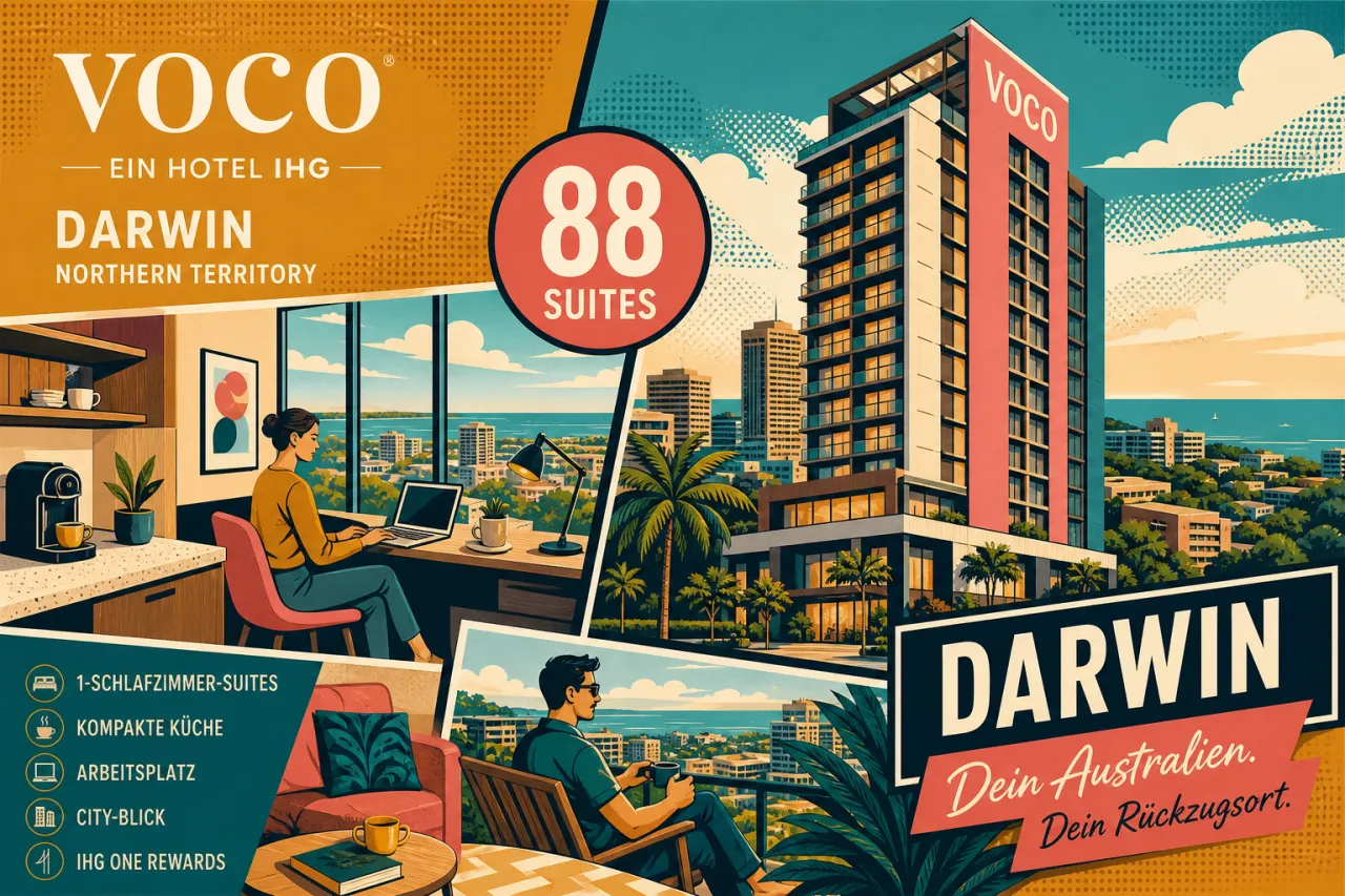 voco Darwin Suites: IHGs Premium-Marke kommt ins Northern Territory