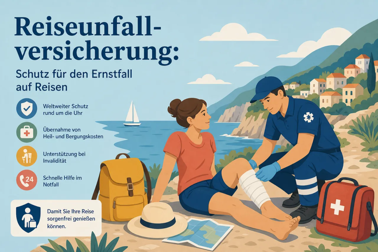 Reiseunfallversicherung: Schutz für den Ernstfall auf Reisen
