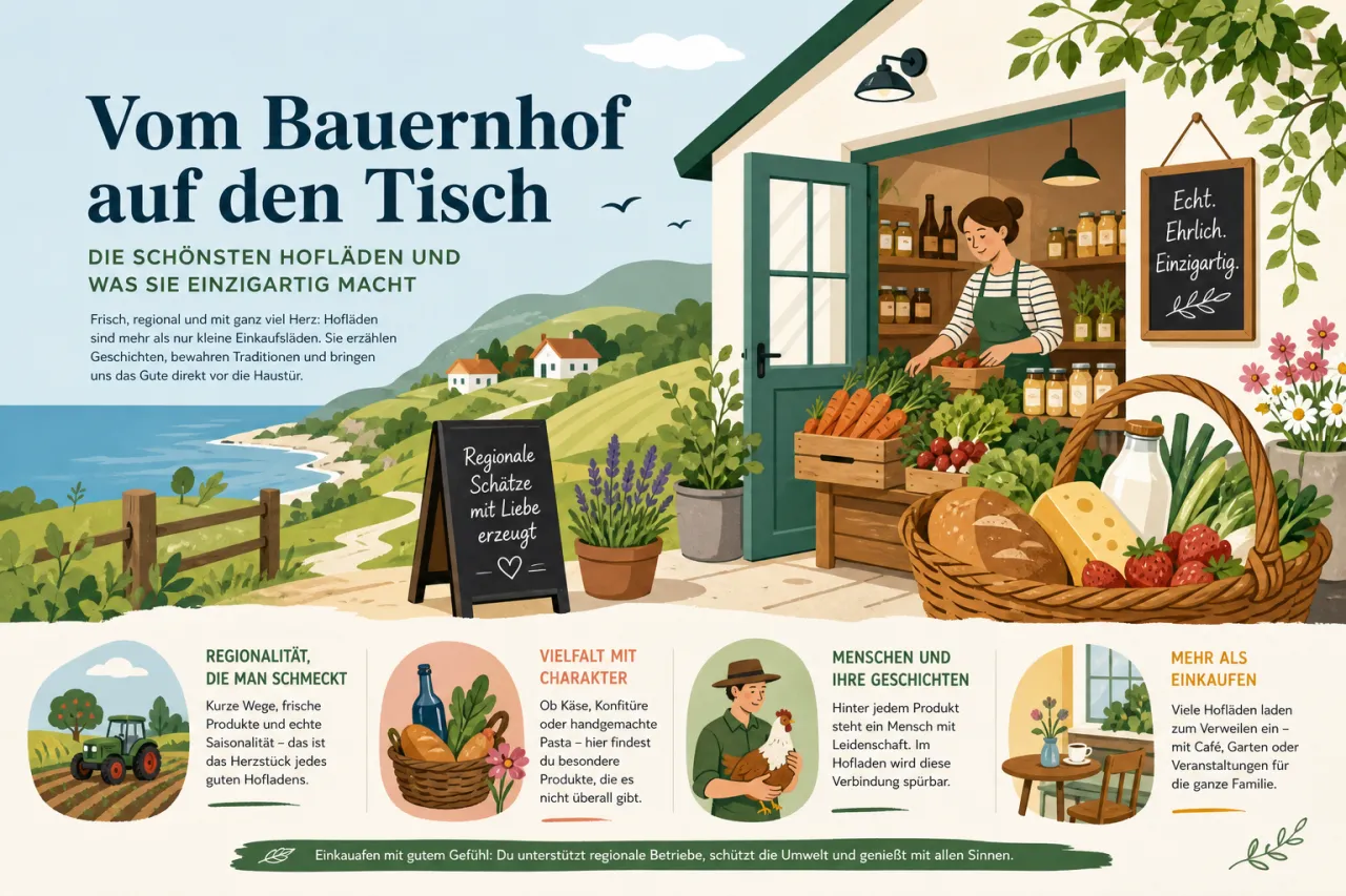 Vom Bauernhof auf den Tisch – Die schönsten Hofläden und was sie einzigartig macht
