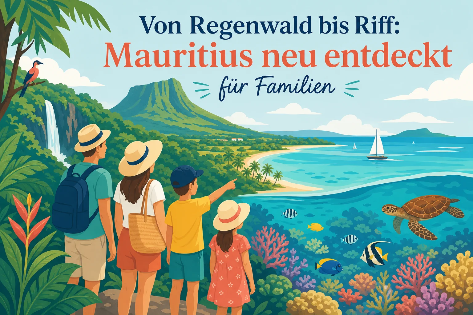 Von Regenwald bis Riff: Mauritius neu entdeckt für Familien