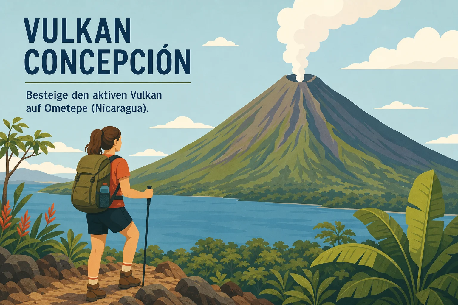 Vulkan Concepción auf Ometepe: Besteigung, Anreise und Tipps