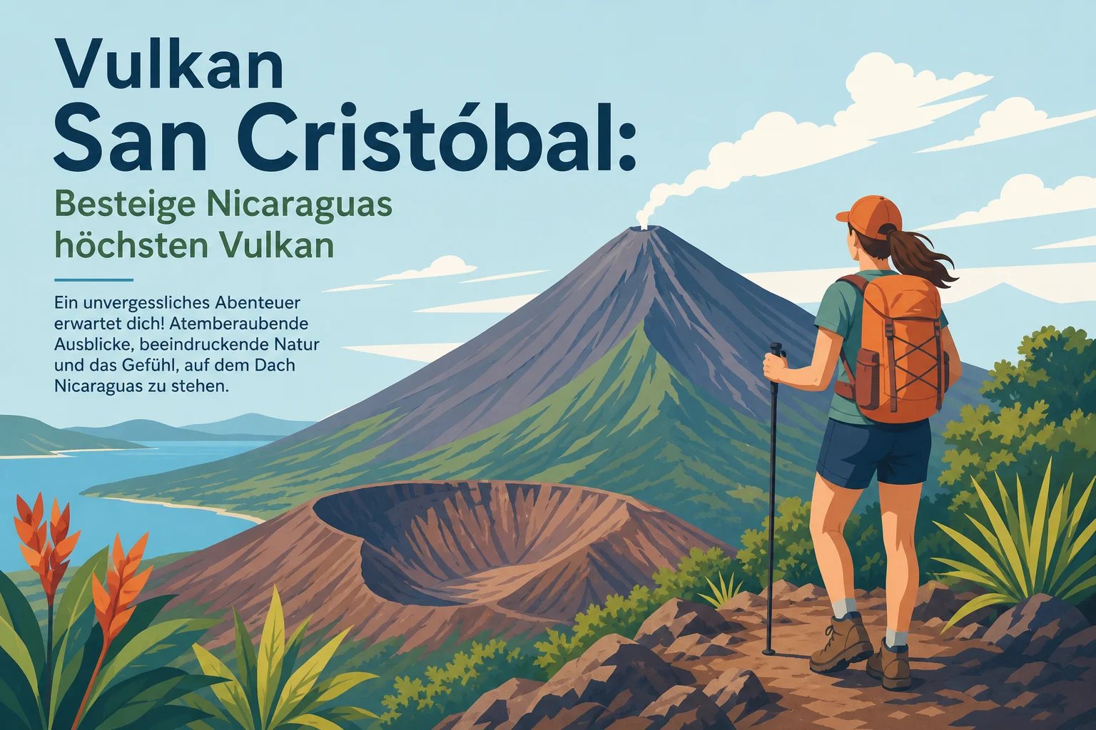 Vulkan San Cristóbal: Besteige Nicaraguas höchsten Vulkan