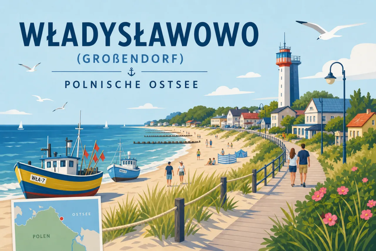 Władysławowo (Großendorf) an der Polnischen Ostsee