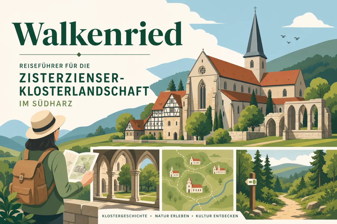 Walkenried: Reiseführer für die Zisterzienser-Klosterlandschaft im Südharz