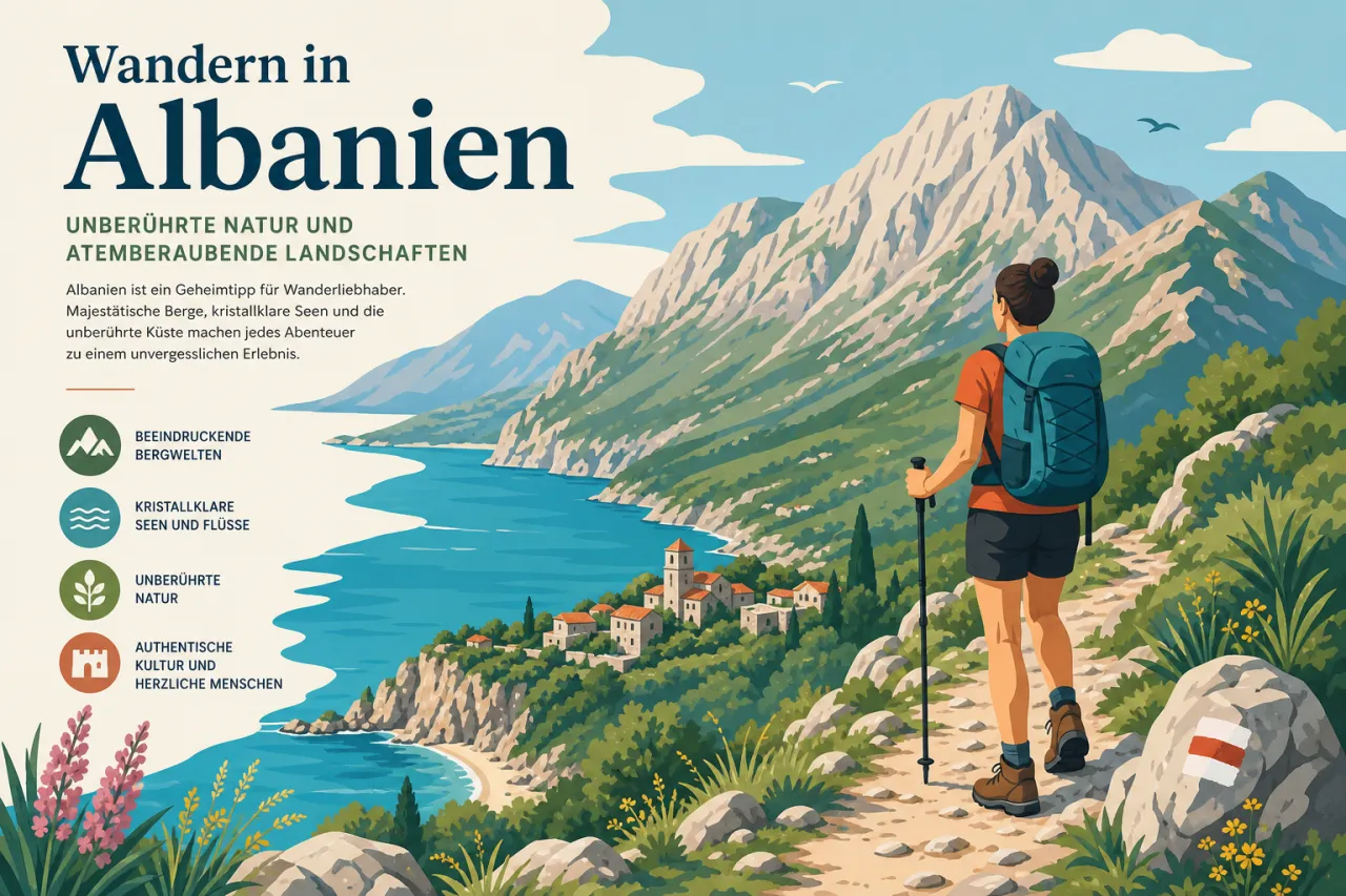 Wandern in Albanien - Unberührte Natur und atemberaubende Landschaften