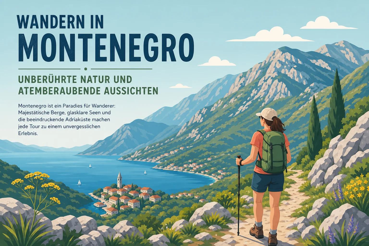 Wandern in Montenegro - Unberührte Natur und atemberaubende Aussichten