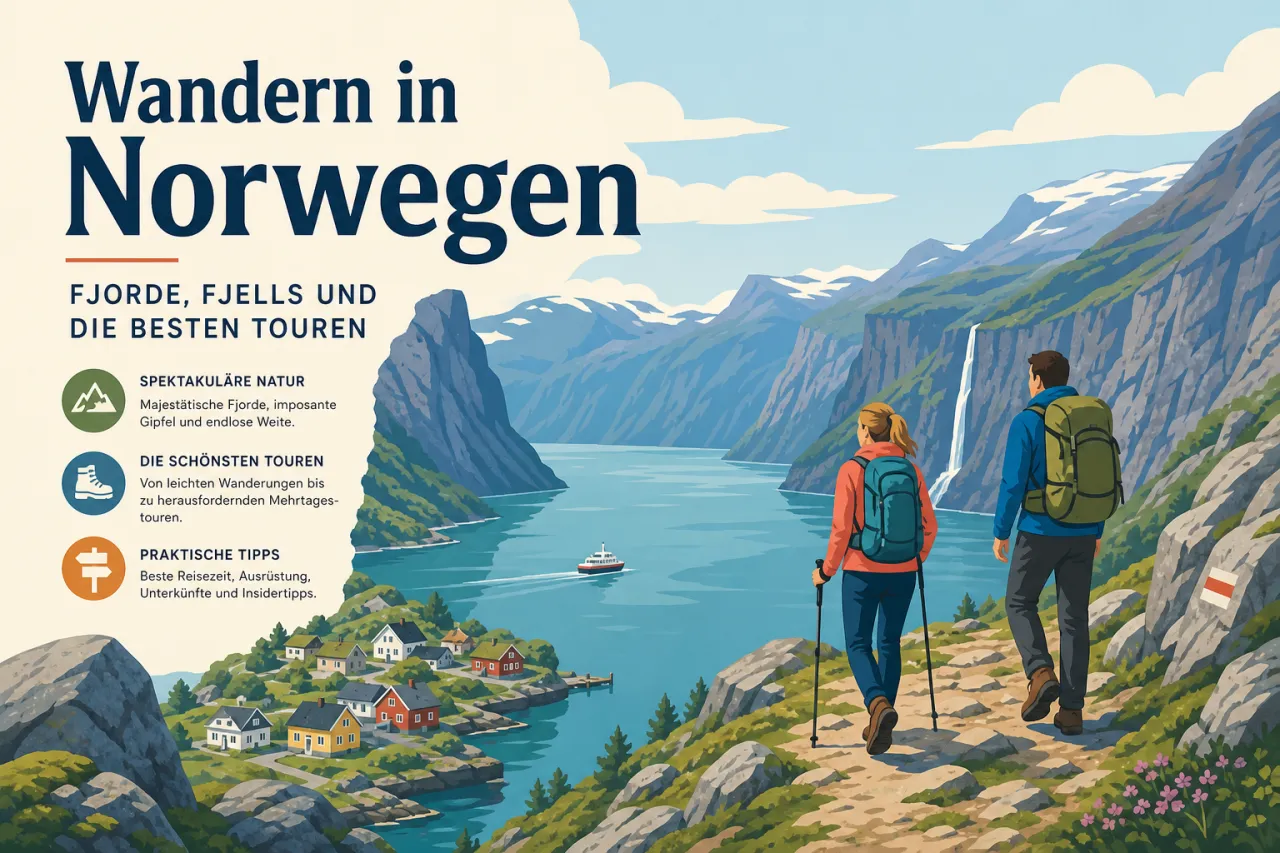 Wandern in Norwegen: Fjorde, Fjells und die besten Touren