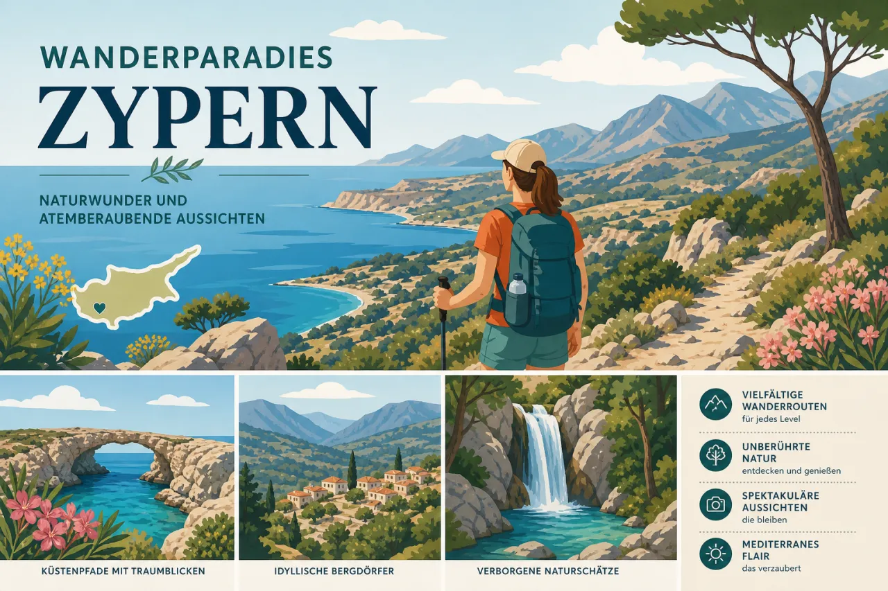 Wanderparadies Zypern - Naturwunder und atemberaubende Aussichten