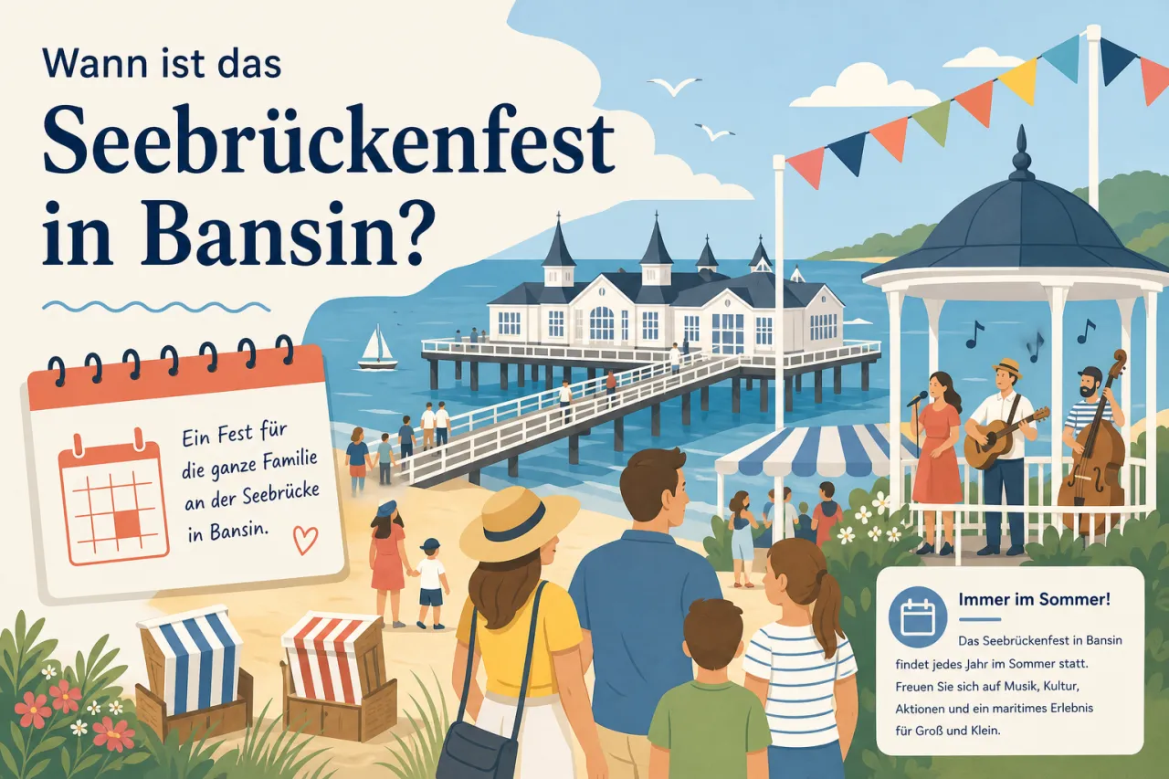 Wann ist das Seebrückenfest in Bansin?
