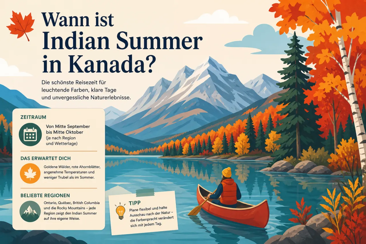 Wann ist Indian Summer in Kanada?