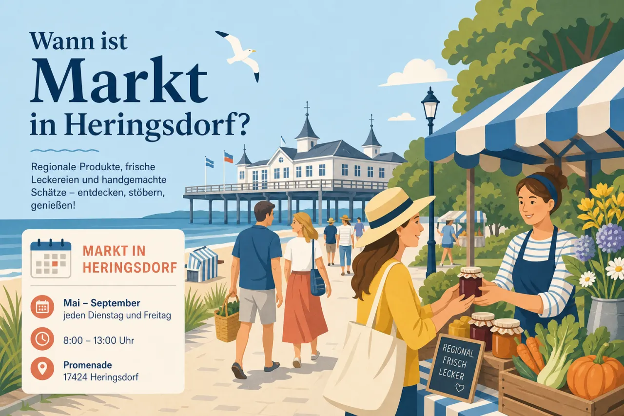 Wann ist Markt in Heringsdorf?