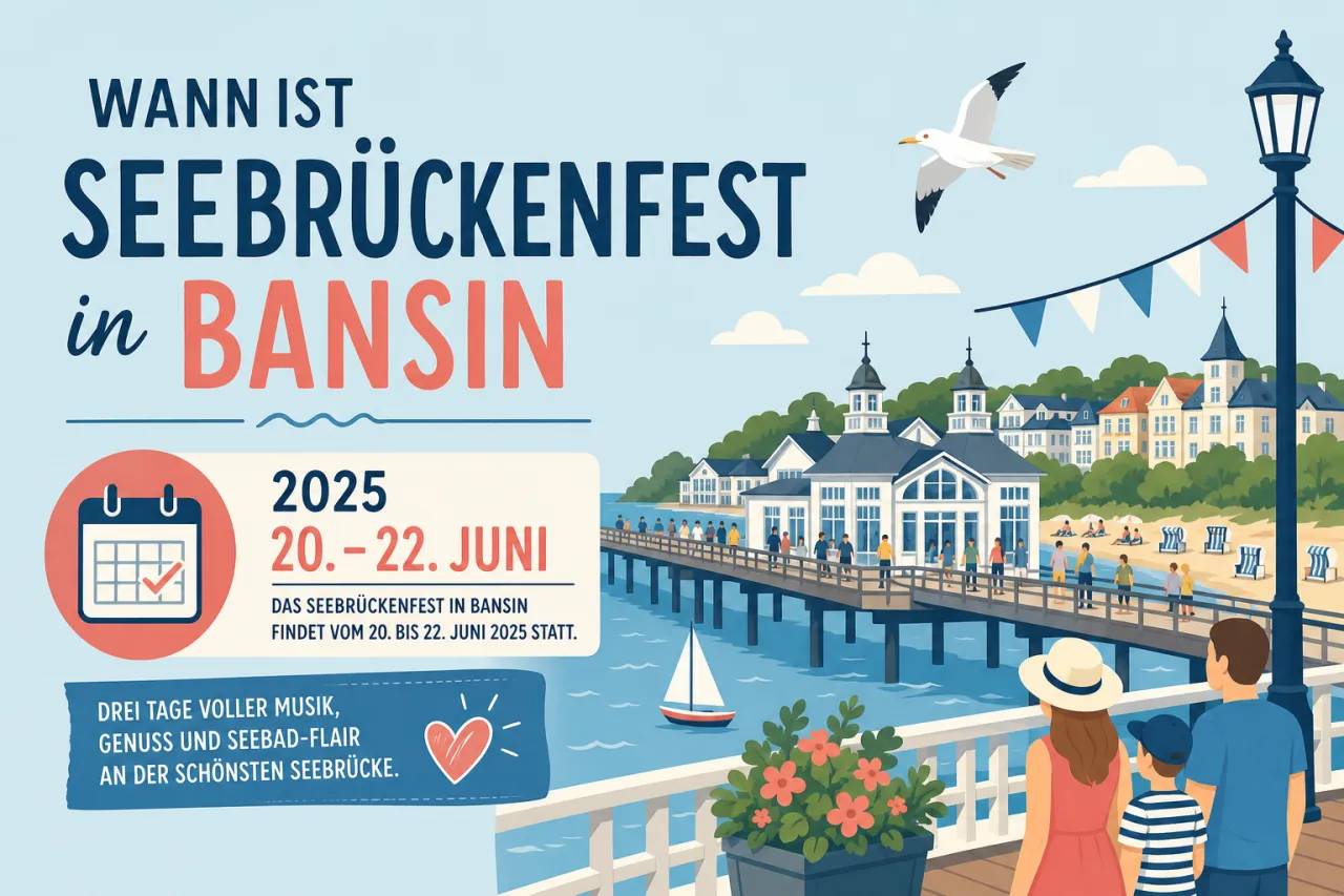 Wann ist Seebrückenfest in Bansin 2025?
